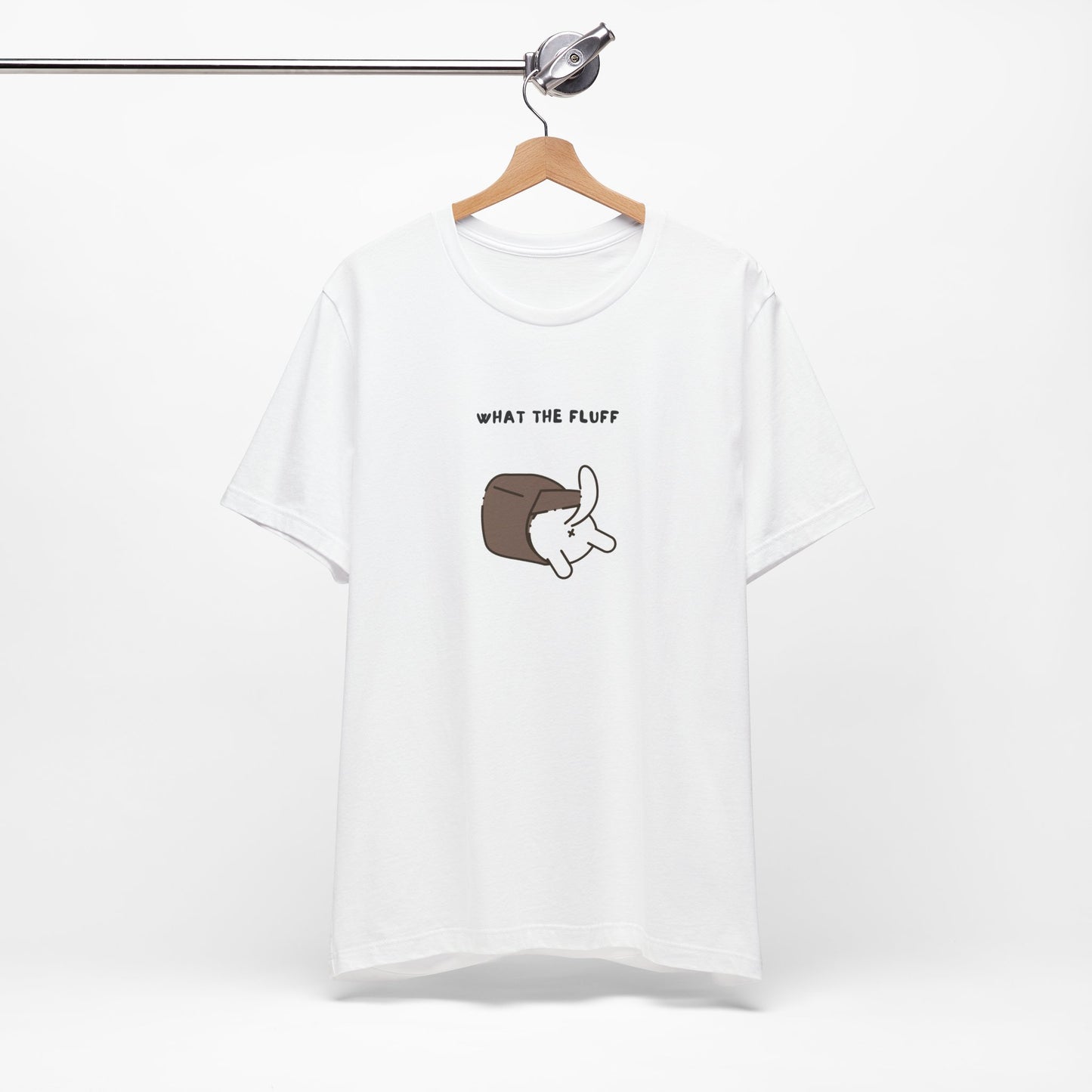What The Fluff Cat In Bag T-Shirt