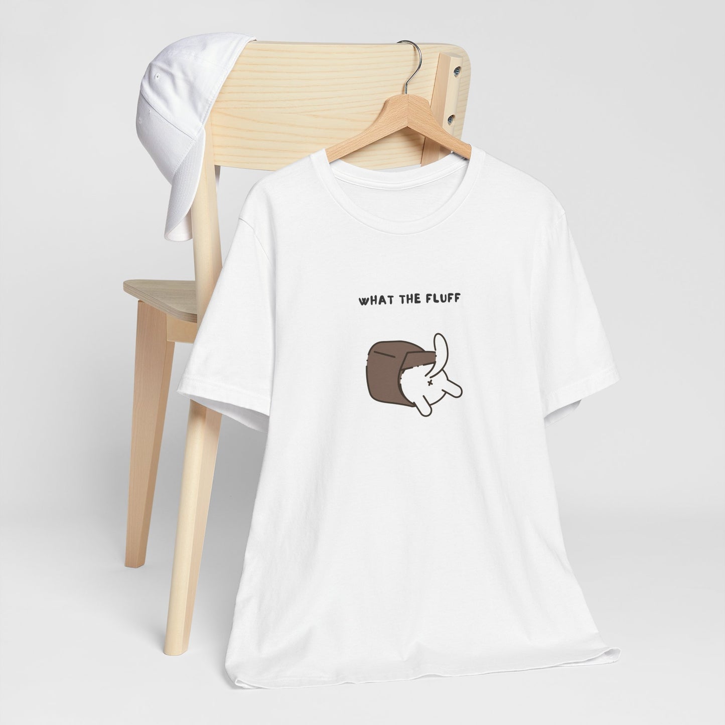 What The Fluff Cat In Bag T-Shirt