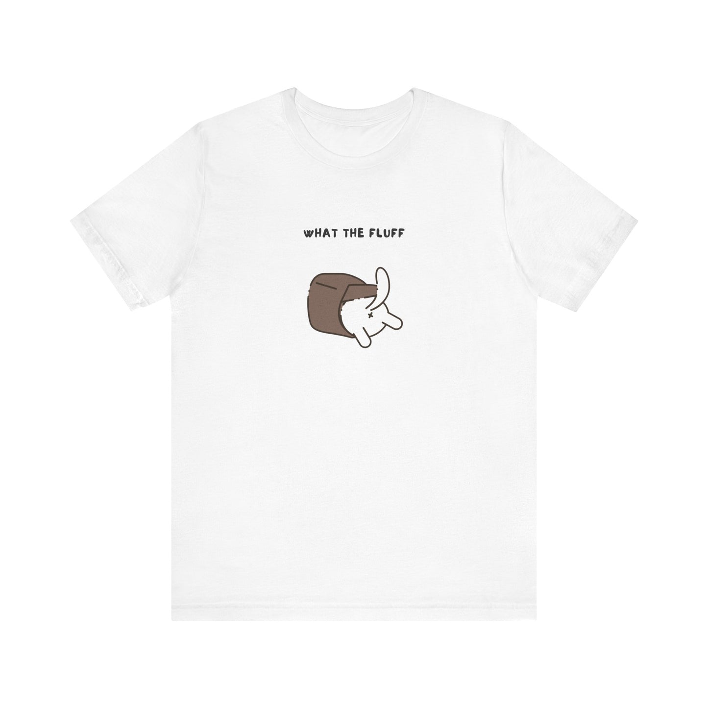 What The Fluff Cat In Bag T-Shirt