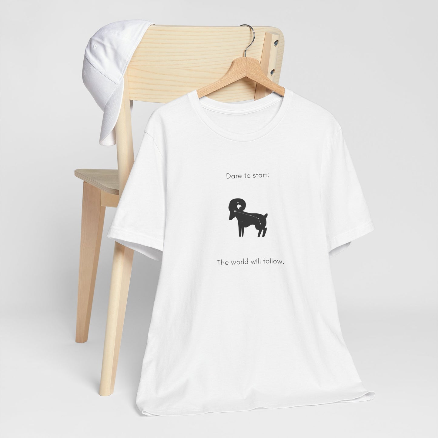 Aries Dare To Start, The World Will Follow T-Shirt