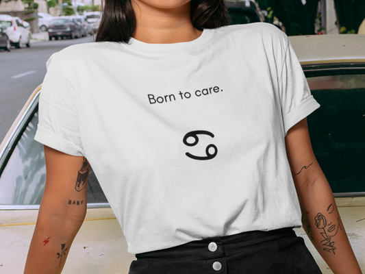 Cancer Born To Care T-Shirt