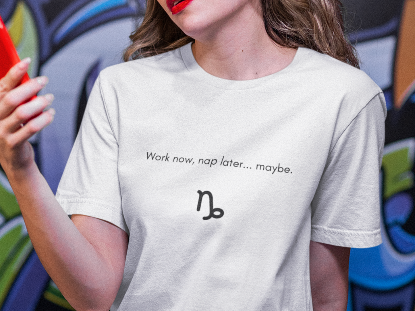 Capricorn Work Now Nap Later T-Shirt