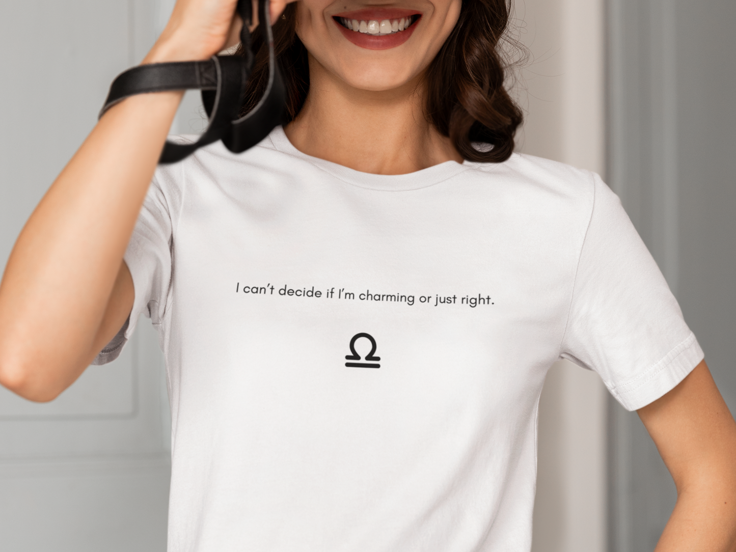Libra I Can't Decide If I'm Charming or Just Right T-Shirt