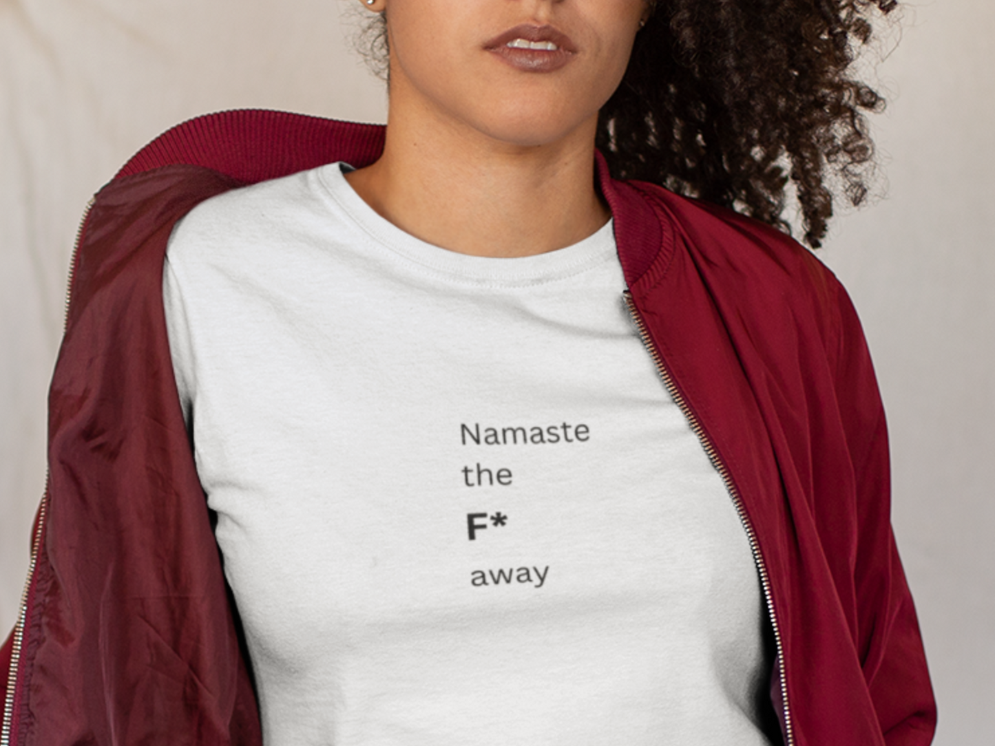 Namaste The F* Away T-Shirt