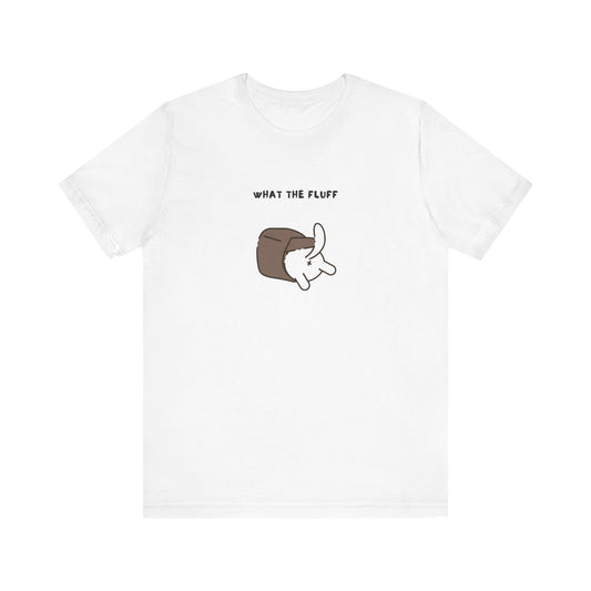 What The Fluff Cat In Bag T-Shirt