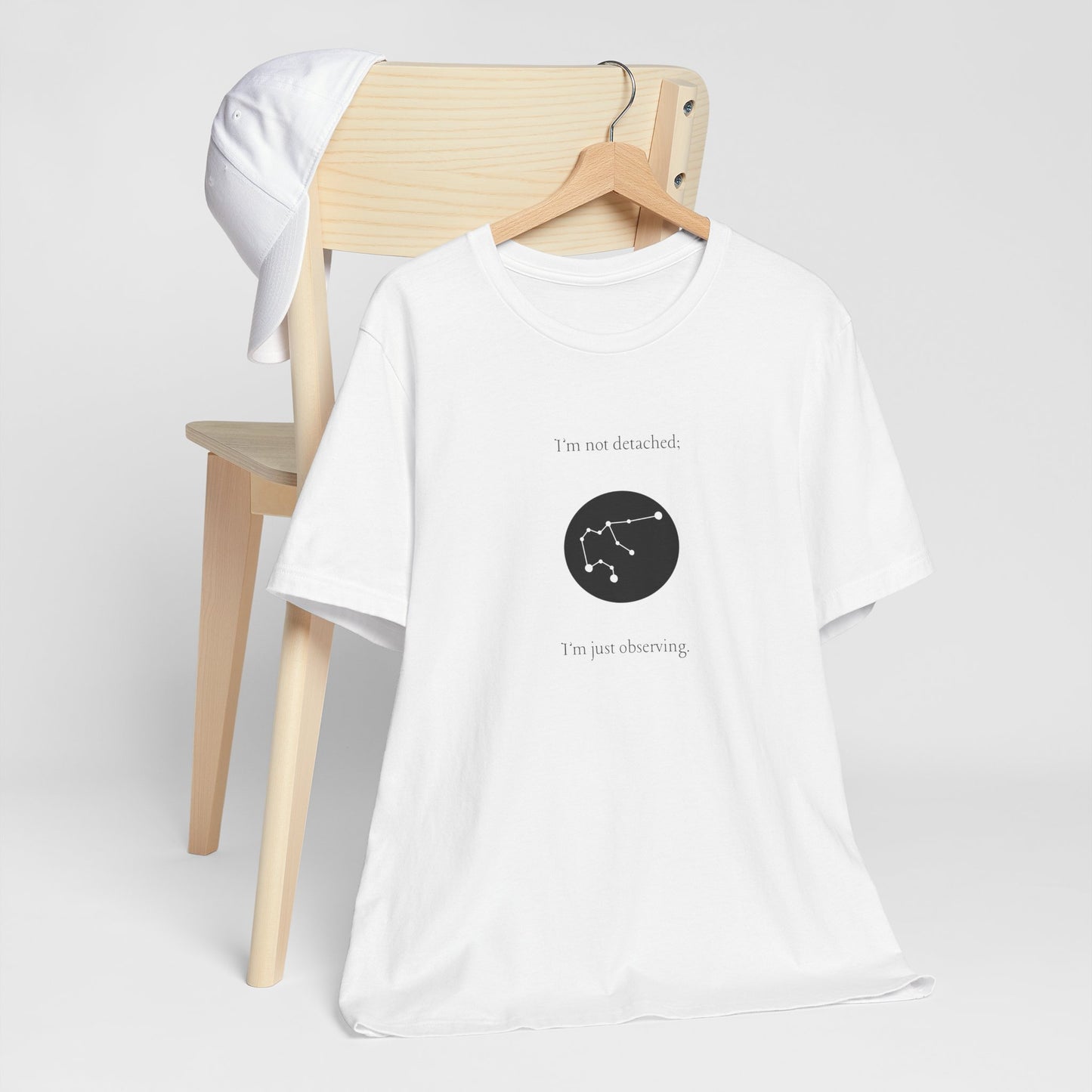 Aquarius I'm Not Detached, I'm Only Observing T-Shirt