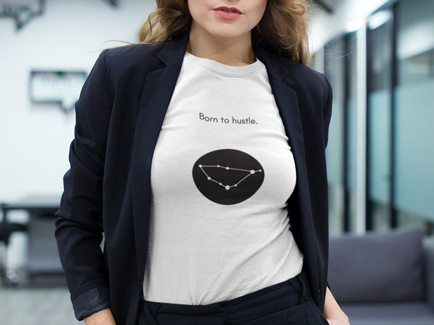 Capricorn Born To Hustle T-Shirt