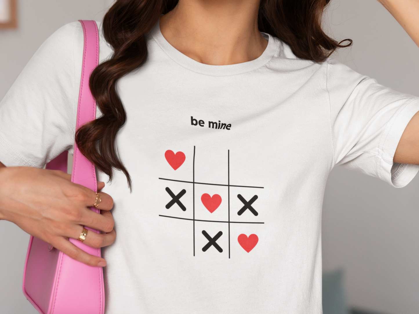 Be Mine Tic Tac Heart T-Shirt